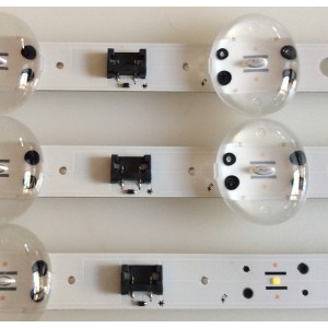 KIT DE LED`S PARA TV (3 PIEZAS) / LG 3PCM00796A / EAV63992902 / EAV 6399 2902 / LGIT.Trident.55UK63 / LGIT.55UK63.REV00.170615 / AGRC1A61B / LG Innotek 55inch Trident 55UK63 / 180628 / PANEL NC550DGG-AAGX1 /  MODELO 55UK6090PUA / 55UK6090PUA.BUSWLOR