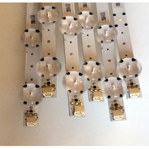 KIT DE LED`S PARA TV (6 PIEZAS) / PHILIPS UDULEDWRE002 / 65W11S1P / UQA26Ha0A / URC26HZ0A/ UDULEDWRE002 REV 0.2 D8 / UQA2 / 6Ha0A / URC2 / 6HZ0A / PANEL UBD85XG / MODELO 65PFL5603/F7