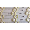 KIT DE LED`S PARA TV (20 PIEZAS) / SAMSUNG BN96-48093A / LM41-00709A / 48093A / E306084 / BN96-48274A / (CT181101) / Q70-55S-10EA / PANEL CY-TR055FLLV3H / MODELO QN55Q70RAFXZA FA01