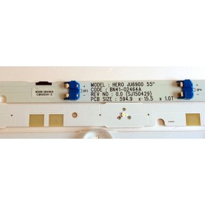 KIT DE LED´S PARA TV / NOTA IMPORTANTE:KIT CUENTA ORIGINALMENTE DE 18 PIEZAS (INCOMPLETO SOLO 12 PIEZAS) / SAMSUNG 38481A / 38482A / LM41-00172E / 00172F / S_5HER0_55_FL_R6_V1.1_150807 / S_5HER0_55_FL_L8_V1 / PANEL CY-TJ055HGEV1H / MODELOS EN DESCRIPCIÓN