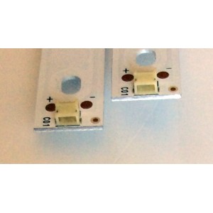 KIT DE LED´S PARA TV (2 PIEZAS) / TOSHIBA JL.D32051330-329AS-M / JL.D32051330-329AS-M A0 / 03E348124HN / 94V-0FZD-03E348124HN / 19AF530 / D190305 / T107 / 017576 / 017577 / 1T98000001I / PANEL U320DH05 / MODELO 32LF221U19