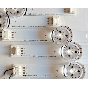 KIT DE LED´S PARA TV / NOTA IMPORTANTE:KIT CUENTA ORIGINALMENTE DE 10 PIEZAS (INCOMPLETO SOLO 7 PIEZAS) / LG 1730A / 1731A / DRT 3.0 55"_ / Type Rev00_0819 / PANEL´S LC550DUE (FG)(A4) / T550HVF04.1 / MODELOS 55LB6100 / 55LB5550 / 55LB6000 / 55LB5900