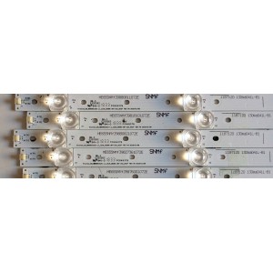 KIT DE LED´S PARA TV (12 PIEZAS) / SHARP 1187120 / PC64937B / HE65SNMF / 130ma041L-B1 / E320262 / Hisense_65_HD650S1U51-L1 / 3030C-D6T-2D1-6S1P / Hisense_65_HD650S1U51-L1_12X6_3030C-D6T-2D1-6S1P REV.V6 / PANEL HD650S1U51-L1\S2\GM\ROH / MODELO LC-65Q620U