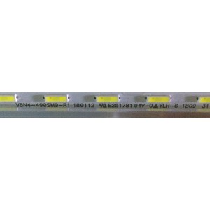LED PARA TV (1 PIEZA) SAMSUNG  / BN96-46045A / V8N4-490SM0-R1 / BN61-16155A / PANEL CY-NR049HGLV1H / MODELO UN49RU8000F / 1.06 M X 15 CM /