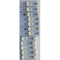 "KIT DE LED'S PARA TV INSIGNIA  / LB55037 V1_00 / 210BZ06DR / 2E674010NYA0 / PANEL TPT550U1-QVN03.U / MODELO NS-55DR710NA17 / NOTA IMPORTANTE:KIT CUENTA ORIGINALMENTE DE 14 PIEZAS ((INCOMPLETO SOLO 12 PIEZAS))	"