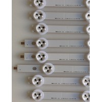 KIT DE LED´S PARA TV (8 PIEZAS) / LG 42¨ ROW2.1 Rev 0.0 1 / 6916L-1338A / 6916L-1339A / 6916L-1340A / 6916L-1341A / PANEL LC420DUE / MODELOS DP42D23 / TX-L42B6B / MT42W-267C3 / 42LA615S-ZB / 42LN5707-ZA / 42LN5708-ZA / 42LN570R-ZA