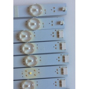 KIT DE LED'S PARA TV VIZIO (9 PIEZAS) / LB75011 / LB75011 V1_06 / PANEL V750DK1-QS3 / 10262000231 / MODELOS E75-E3 LFTIGRAT / E75-E3 LFTIGRLT / NOTA IMPORTANTE:KIT CUENTA ORIGINALMENTE DE 14 PIEZAS ((INCOMPLETO SOLO 9 PIEZAS))