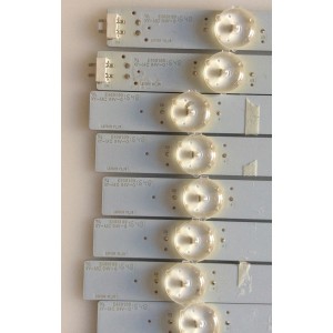 KIT DE LED'S PARA TV VIZIO (9 PIEZAS) / LB75011 / LB75011 V1_06 / PANEL V750DK1-QS3 / 10262000231 / MODELOS E75-E3 LFTIGRAT / E75-E3 LFTIGRLT / NOTA IMPORTANTE:KIT CUENTA ORIGINALMENTE DE 14 PIEZAS ((INCOMPLETO SOLO 9 PIEZAS))