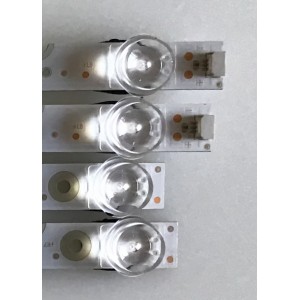 KIT DE LED´S PARA TV TCL (4 PIEZAS) / SJ.SB.D5500801-3030HL-M-HF / SJ.SB.D5500701-3030HR-M-HF / TCL 1.14.HBMD550003 / TCL 1.14.HBMD550002 / SJ-4C-LB5508-PF01J / SJ-4C-LB5507-PF01J / PANEL 08-55F6000-LPN008C / MODELO 55S423 / 55S423LIAA