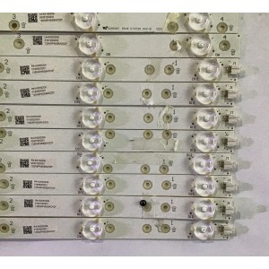 KIT DE LED´S PARA TV VIZIO (16 PIEZAS) / NUMERO DE PARTE LBM490E0302 / LBM490E0302-W-2 / LBM490E0302-AG-1 / LBM490E0302-AE-1 / LBM490E0302-X-2 / LBM490E0302-AF-1 / LBM490E0302-AH-1 / PANEL TPT490U2-EQYSHM.G REV:SC1A / MODELO M49-C1