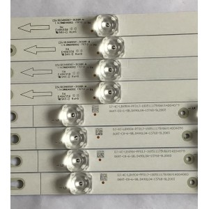 KIT DE LED´S PARA TV TCL (8 PIEZAS) / SJ.SB.D4900501-3030BR-M/SJ.SB.D4900401-3030BL-M / 1.14.SWMD490002 / 1.14.SWMD490001 / SJ-4C-LB4905-PF01J / SJ-4C-LB4904-PF01J / PANEL LVU490ND1L / LVU485ND1L / MODELO 49S405TABA / 49S405LDAA / 49S403