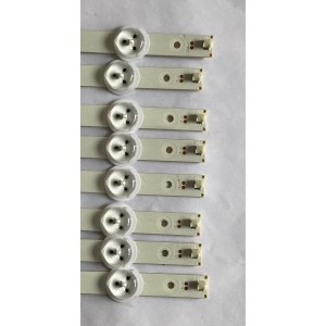 KIT DE LED´S PARA TV HITACHI (8 PIEZAS) / SVJ420A76 / SVJ420A76_REV04_5LED_140114 / LB-M420F13-E1-L-G1-SE1 / 42C2000 / PANEL C420F14-E4-A / MODELO LE42H508A