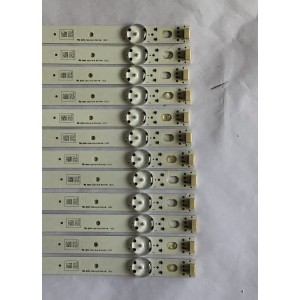 KIT DE LED'S PARA TV (12 PIEZAS) / UDULED0GS063 / 55W3S2P / PANEL U6DR0XH / MODELO 55PFL6921/F7 DS1