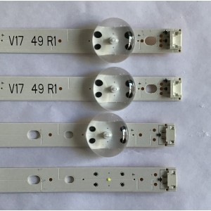 KIT DE LED'S PARA TV LG (4 PIEZAS) / 6916L-2862B / 6916L-2863B / 49"V17ART3 2863 / PANEL LC490DUE(FK)(M3) / MODELOS 49LV340C-UB BUSYLJR / 49LV570H