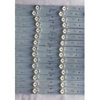 KIT DE LED´S PARA TV HAIER (15 PIEZAS) /CRH-K653535T15094BC / 201039-2 / CRH-K653535T15094BC-REV1.0 GS / A8M03H51PAA164TK / 8149010665004 / PANEL LSC650FN05 / MODELO 65UF2505