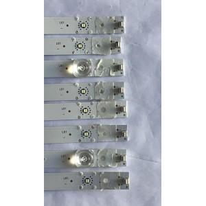 KIT DE LED´S PARA TV POLAROID (8 PIEZAS) / JL.D50051330 / JL.D50051330-170AS-M_V01 / FZD-03 E348124HN / 18AF430 / 203-011-0052H / PANEL V500DJ6-QE1 / MODELO 50T7U