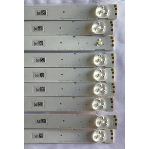 KIT DE LED'S PARA TV SONY ((INCOMPLETO SOLO 9 PIEZAS)) / NUMERO DE PARTE LM41-00727A / L3_L_E5_BWP_S6_1 R1.0_SAN_1.0 / PANEL YM9F055CN001 / MODELO XBR55X800G / XBR-55X800G