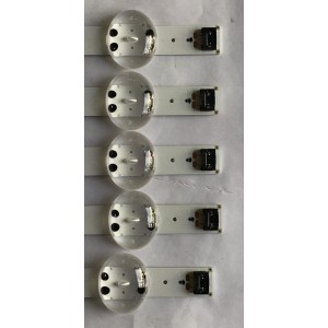 KIT DE LED´S PARA TV LG (5 PIEZAS) / EAV64732901 / LGIT_Y19_60UM71 / 60UM71_REV02_190121 / PANEL NC600DQE-VSHP1 / MODELO 60UM6900PUA