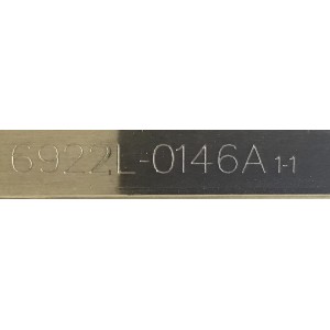 LED PARA TV LG (1 PIEZA) / 6916L-2308A / 6916L-2309A / 43" V15.5 ART3 V0 REV 0.3 6 L-TYPE / 43" V15.5 ART3 V0 REV 0.3 6 R-TYPE / 6922L-0146A / PANEL LC430EGE-FHM1 / MODELO 43UF6430-UB BUSYLJR / 94 CM X 10 CM /