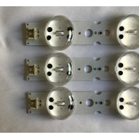 KIT DE LED'S PARA TV LG (3 PIEZAS) / EAV64592401 / SSC_Y19_43UM73 / SSC_Y19_TRIDENT_43UM73_REV00_181029 / PANEL NC430DQG-AAHX3 / MODELO 43UM7300PUA / 43UM7300PUA BUSYLJM