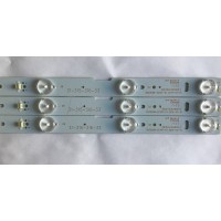 KIT DE LED'S PARA TV UPSTAR (3 PIEZAS) / 303XH320031 / ZH32D08-ZC14F-01 / 31-315-316-33 / MODELO 