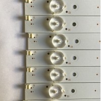 KIT DE LED'S PARA TV  ELEMENT (12 PIEZAS) / A-CNCF55D621 / 910-550-1028 / PANEL T550QVN01.1 / MODELOS E4SFT551 H5A0M / E4SFT551 J5A1M