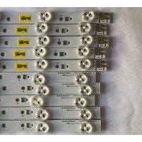 KIT DE LED'S PARA TV SAMSUNG (10 PIEZAS) / BN96-24089A / BN96-24090A / 40-3535LED-60EA-L / 40-3535LED-60EA-R / D1GE-400SCB-R3 / D1GE-400SCA-R3 / PANEL LTJ400HF03-V / SUSTITUTOS LTJ400HM08-V / DE400BGS-V1 / LTJ400HV11-V / MODELOS EN DESCRIPCIÓN / 