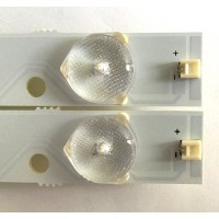 KIT DE LED'S PARA TV AFINITY (2 PIEZAS) / IC-D-CNA039D139 / LXD017 / PANEL V39HJ1-P02 REV.C1 / MODELO SLE2039