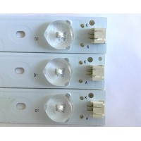 KIT DE LED'S PARA TV ELEMENT (3 PIEZAS) / 303BL315034 / GMBL315D10-ZC14F-04 / PANEL BLD315BA02 / MODELO ELEFT326 K1300