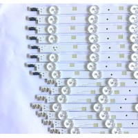 KIT DE LED'S PARA TV SAMSUNG (16 PIEZAS) / BN96-38479A / BN96-38480A / V5DR_500SCA_R1 / V5DR_500SCB_R1 / V5DR-500SCA-R1 / V5DR-500SCB-R1 / MODELOS UA50JS7200WXHC / UE50JU6872UXXH / UN50JS7200KXZL / MAS MODELOS EN DISCRIPCIÓN / PANEL CY-TJ050HGNV1H