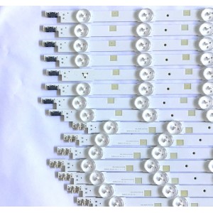 KIT DE LED'S PARA TV SAMSUNG (16 PIEZAS) / BN96-38479A / BN96-38480A / V5DR_500SCA_R1 / V5DR_500SCB_R1 / V5DR-500SCA-R1 / V5DR-500SCB-R1 / MODELOS UA50JS7200WXHC / UE50JU6872UXXH / UN50JS7200KXZL / MAS MODELOS EN DISCRIPCIÓN / PANEL CY-TJ050HGNV1H