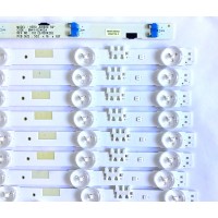 KIT DE LED'S PARA TV SAMSUNG (16 PIEZAS) / BN96-38479A / BN96-38480A / V5DR_500SCA_R1 / V5DR_500SCB_R1 / V5DR-500SCA-R1 / V5DR-500SCB-R1 / MODELOS UA50JS7200WXHC / UE50JU6872UXXH / UN50JS7200KXZL / MAS MODELOS EN DISCRIPCIÓN / PANEL CY-TJ050HGNV1H