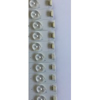 KIT DE LED'S PARA TV RCA (10 PIEZAS) / IC-A-KJAB46D190R / IC-A-KJAB46D190L / PANEL LSC460HM01-QYE / MODELO LED46C45RQ