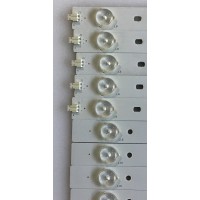 KIT DE LED'S PARA TV RCA (10 PIEZAS) / IC-A-KJAB46D190R / IC-A-KJAB46D190L / PANEL LSC460HM01-QYE / MODELO LED46C45RQ