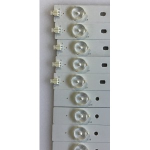 KIT DE LED'S PARA TV RCA (10 PIEZAS) / IC-A-KJAB46D190R / IC-A-KJAB46D190L / PANEL LSC460HM01-QYE / MODELO LED46C45RQ