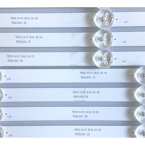 KIT DE LED'S PARA TV RCA (10 PIEZAS) / DLED55SMD 5X9 0002.A-2 / 55A06 / 50201001 / PANEL'S LC546PU2L  / LK550RA1A08 / MODELO RNSMU5536-B