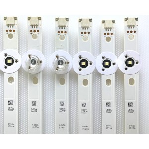 KIT DE LED'S PARA TV LG (12 PIEZAS) / 6916L-1629A / 6916L-1630A / 6916L-1741A / 6916L-1743A / 55" V14 SLIM DRT L1-Type / PANEL LC550DUH-(PG)(F1) / MODELOS 55LB7200-UB AUSWLJR / 55LB7200-UB BUSWLJR / 55LB720V-ZG / 55LB720V-ZB / 55LB720V-ZA