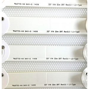 KIT DE LED'S PARA TV LG (12 PIEZAS) / 6916L-1629A / 6916L-1630A / 6916L-1741A / 6916L-1743A / 55" V14 SLIM DRT L1-Type / PANEL LC550DUH-(PG)(F1) / MODELOS 55LB7200-UB AUSWLJR / 55LB7200-UB BUSWLJR / 55LB720V-ZG / 55LB720V-ZB / 55LB720V-ZA