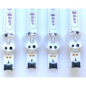 KIT DE LED'S PARA TV LG (4 PIEZAS) / EAV63993003 / 65UK63 / LGIT.TRIDENT.65UK65 / 3PCM00797A / PANEL NC650DQG-AAGX1 / MODELO 65UK6090PUA BUSVLOR / 73 CM /