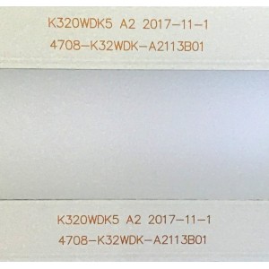 KIT DE LED'S PARA TV LG (2 PIEZAS) / 4708-K32WDK-A2113B01 / K320WDK5193300 / 471R1P79 / PANEL K320WDK5 / MODELO 32LK540BPUA