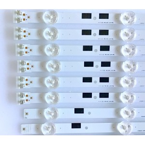 KIT DE LED'S PARA TV SAMSUNG (12 PIEZAS) / BN96-32771A / BN96-32772A / SAMSUNG 2014SVS58 MEGA 3228 L 7LED REV1.2 140508 / LM41-00091G / DMGE-580SMB-R3 / PANEL'S V580HJ1-PD6 REV C2 / CY-HH058BGNV1H / MODELOS EN DESCRIPCIÓN