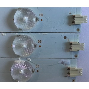 KIT DE LED´S PARA TV POLAROID  / 210-108-1078H / 210-108-1079H / DLED416T1-L6-A1 / DLED416T1-R5-A1 / PANEL V420DK1-QS1 / MODELO DE416T1NNAF-YA3 / NOTA IMPORTANTE : KIT CUENTA ORIGINALMENTE DE 8 PIEZAS ((INCOMPLETO 6 PIEZAS))