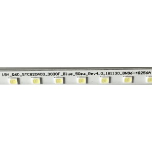 LED PARA TV SAMSUNG (1 PIEZA) / BN96-48256A / BN61-16159A / 48256A / STC820A03_3030F / PANEL CY-RR082FGLV1H / MODELO QN82Q60RAFXZA / 180 CM X 20 CM /