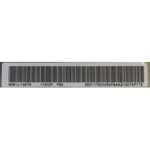 LED PARA TV VIZIO / 6091L-1307A / 3550B-0701A / CS101130N / STL260A02 /  MODELO M261VP LAUKJBAL / M260VP