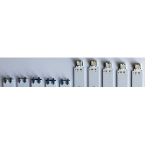 KIT DE LED'S PARA TV SAMSUNG (10 PIEZAS) / BN96-52063A / BN96-52065A / V0T7-700SMA-R0 / V0T7-700SMB-R0 / V0T7-700SMB-R1 / GS-AL2 3420 / PANEL CY-BT070HGSV2H / CY-BT070HGSV1H / MODELO UN70TU7000BXZA UA03 / UN70TU7000BXZA / UN70TU6980FXZA UB02 / UN70TU6980