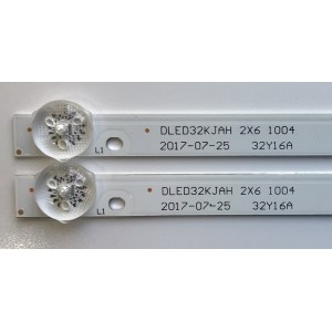 KIT DE LED'S PARA TV TCL (14 PIEZAS) / NUMERO DE PARTE 65HR330M08 / 65HR330M08A3  V3 / 65HR330M08B3  V3 / 65HR330M08C3  V3 / 4C-LB6508-HR / PANEL LVU650NDJL CDW00 V1 / MODELO 65S535