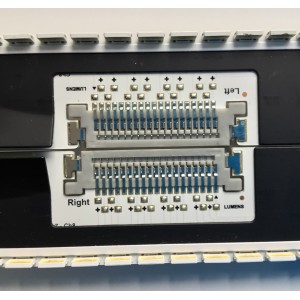 KIT DE LED'S PARA TV SAMSUNG (2 PIEZAS) / NUMERO DE PARTE J6L4-550SMA-R2 / J6L4-550SMB-R2 / 55-5030-LED-MCPCB-L / 55-5030-LED-MCPCB-R / 55F49R / PANEL LTJ550HQ13-J / MODELOS UN55D8000F / UN55D7000LFXZA / UN55D8000YFXZA H303