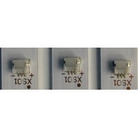 KIT DE LED'S PARA TV ONN (3 PIEZAS) / NUMERO DE PARTE DLED43HF-3X8 / DLED43HF 3X8 0002 / MODELOS 100002460 / ONA43UB19E04