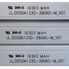 KIT DE LED'S PARA TV ELEMENT (5 PIEZAS) / NUMERO DE PARTE JL.D550A1330-390AS-M / JL.D550A1330-390AS-M_V01 / 21006942 / PANEL LSC550FN11 / MODELOS E4SW5518 / E4SFT5517 H8D1H 