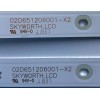 KIT DE LED'S PARA TV ELEMENT (2 PIEZAS) / NUMERO DE PARTE 02D651206001-X2 / A050132GD1000001 / YAL13-00630300-92 / 14AHT7F3W47 / PANEL CV320H1-F01 / MODELOS ELEFW328C / ELEFW328C  M8P0H